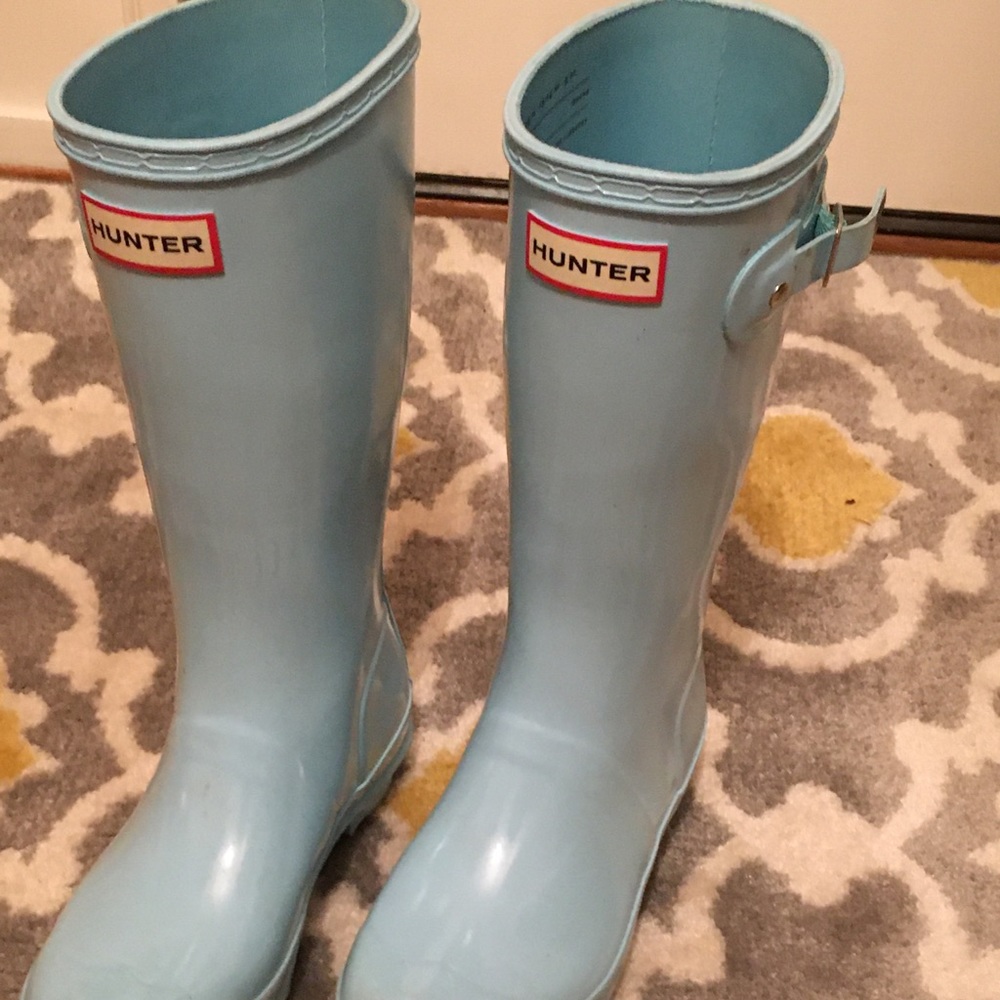 Hunter boots size 3/4
